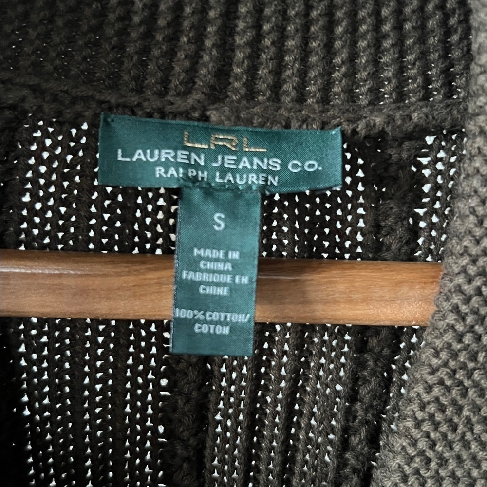 Ralph Lauren LRL Sweater Cardigan Size Small - Picture 2 of 3